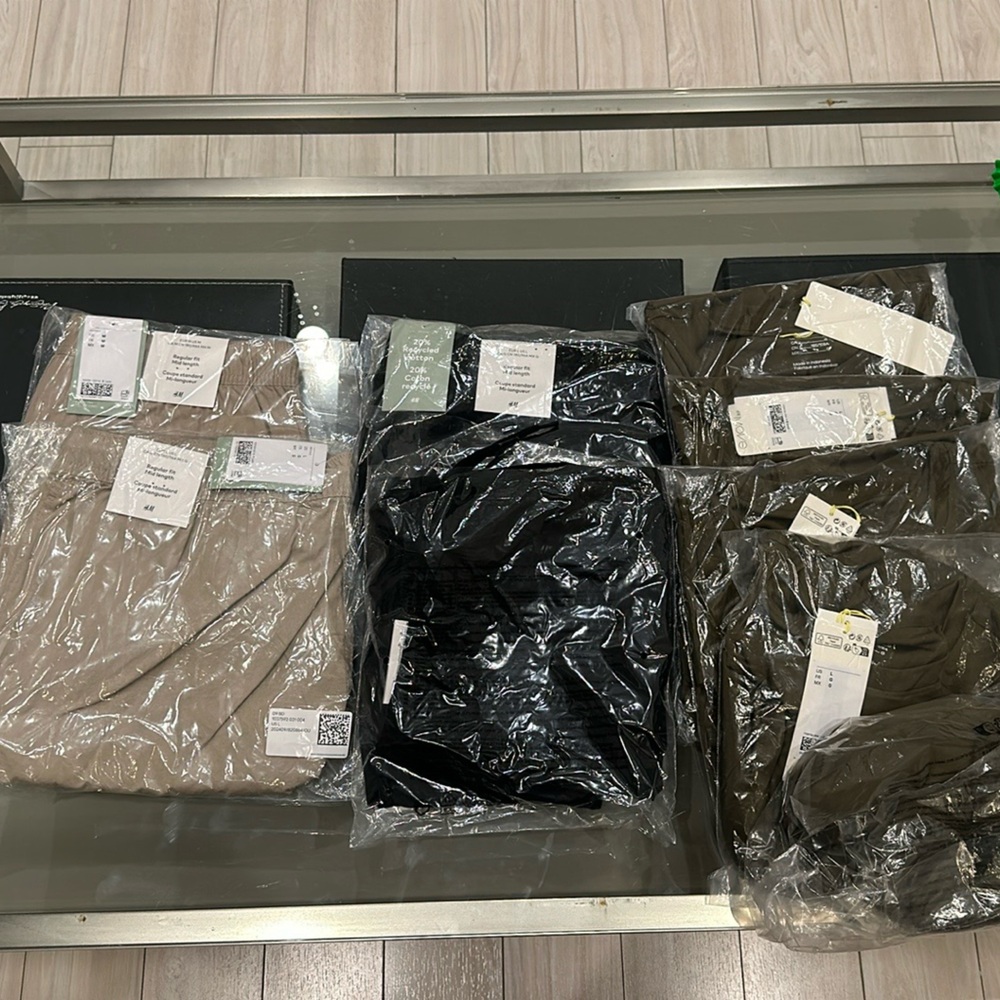 H&M mix MEN of clothing size Medium and Large